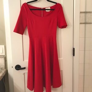 💥KATE SPADE red pointe dress